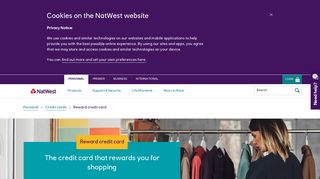 
                            6. Reward credit card | NatWest - Natwest Yourpoints World Mastercard Portal