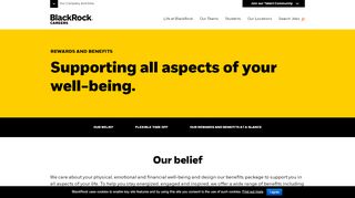 
Rewards & Benefits - Careers | BlackRock  
