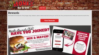 
                            9. Rewards - Monk's Bar & Grill - Mail Rewards Portal Numbers