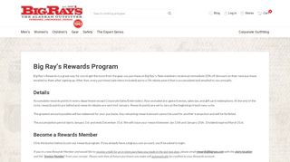 
                            7. Rewards Program - Big Ray's - Rays Rewards Portal