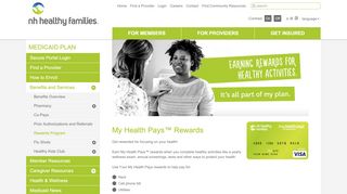 
Rewards Program - NH Healthy Families
