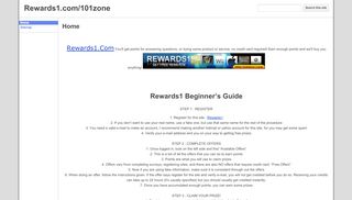
                            5. Rewards1 in a Nutshell - Google Sites - Rewards1 Com Sign Up