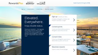 
RewardsPlus | United MileagePlus | Marriott Rewards  
