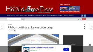
                            3. Ribbon cutting at Learn Love Leap | News | bolivarmonews.com - Loveleap Sign In