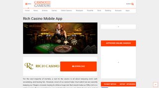 Rich Casino Mobile App - Download Rich Mobile Casino - Rich Casino Mobile Portal