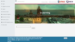 
                            3. RICS Online Academy | E-Learning - FM training - Rics Academy Portal
