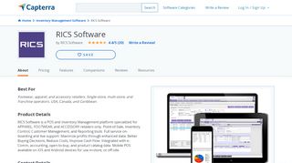 
                            5. RICS Software Reviews and Pricing - 2020 - Capterra - Rics Enterprise Portal