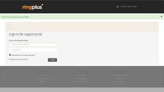 
                            4. RingPlus: Sign into - Ringplus Portal