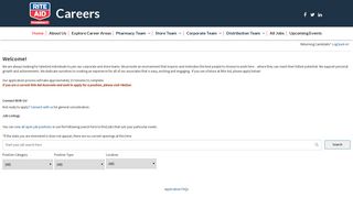 
                            3. Rite Aid Corporation | Careers Center | Welcome - Rite Aid Careers Portal