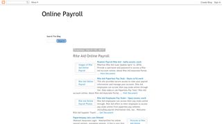 
                            7. Rite Aid Online Payroll - Online Payroll - Rite Aid Paperless Pay Portal