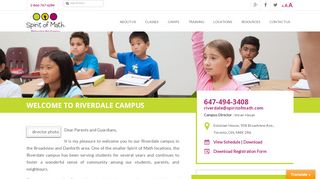 
                            4. Riverdale Campus - Spirit of Math Schools - Spirit Of Math Brightspace Login