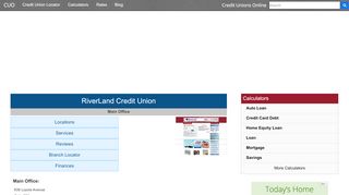 
                            6. RiverLand Credit Union - New Orleans, LA - Riverland Credit Union Portal