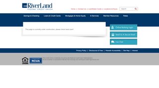 
                            2. RiverLand Federal Credit Union eServices - RiverLand ... - Riverland Credit Union Portal