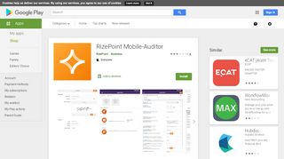 
                            6. RizePoint Mobile-Auditor - Apps on Google Play - Rizepoint Portal