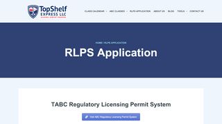 
                            6. RLPS Application – Top Shelf Express - Https Rlps Abc Tn Gov Citizenaccess Portal Aspx