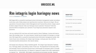 
                            3. Rm integris login haringey news - ureciziz.ml - ureciziz.ml - Integris G2 Login Haringey