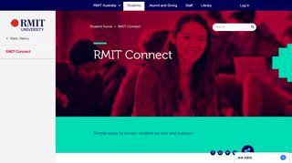 
                            1. RMIT Connect - RMIT University - Rmit Connect Portal