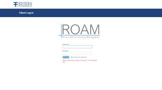 
ROAM Client Login - Riviera Finance Online Account ...  
