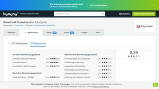 
                            7. Robert Half Deutschland Bewerbung: 488 Vorstellungsgespräche ... - Robert Half Online Portal