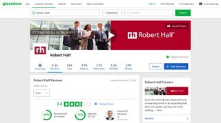 
                            4. Robert Half Reviews | Glassdoor - Https Authorize Roberthalf Com Portal Portal Htm