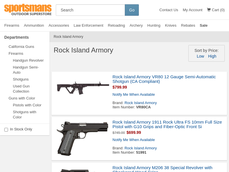 
                            5. Rock Island Armory | Sportsman's Outdoor Superstore | Page 2