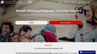 
                            4. Rocket Languages - Love your language-learning journey - Rocket Spanish Portal