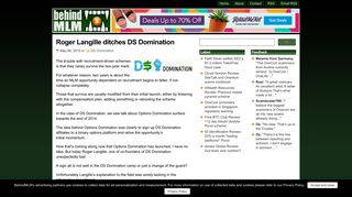 
                            3. Roger Langille ditches DS Domination - BehindMLM - Ds Domination Sign Up