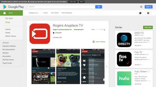 
                            4. Rogers Anyplace TV - Apps on Google Play - Rogers Anywhere Tv Portal