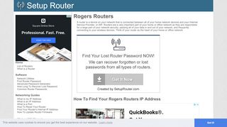 
                            9. Rogers Router Guides - SetupRouter - Rogers Wireless Modem Portal