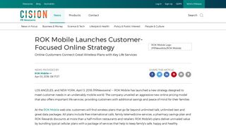 
                            6. ROK Mobile Launches Customer-Focused Online Strategy