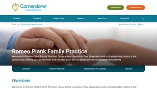 
                            5. Romeo Plank Family Practice - Macomb | Cornerstone Medical Group - Romeo Family Practice Patient Portal