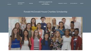 Ronald McDonald House Charities Scholarship - Community ...