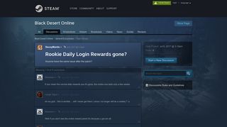 
                            6. Rookie Daily Login Rewards gone? :: Black Desert Online ... - Black Desert Online Portal Rewards