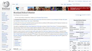 
Roseland School District - Wikipedia
