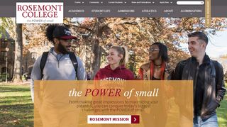 
                            4. Rosemont College Homepage - Rosemont College - Rosemont Student Portal