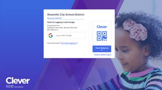 
                            4. Roseville City School District - Clever | Log in - Achieve3000 Clever Portal