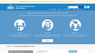 
                            3. Ross Creek Medical Clinic | Fort Saskatchewan | AB | Skip the Waiting ... - Ross Creek Medical Patient Portal