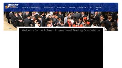 Rotman International Trading Competition