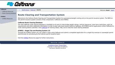 Route Clearing and Transportation System