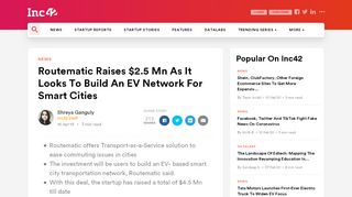 
                            7. Routematic Raises $2.5 Mn To Build An EV Network For ... - Routematic Amazon Portal