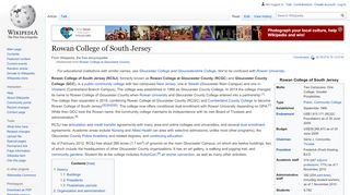 
                            5. Rowan College at Gloucester County - Wikipedia - Rcgc Portal Login