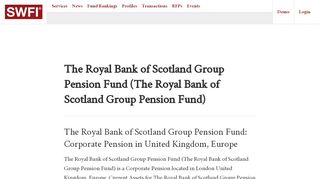 
                            8. Royal Bank of Scotland Group Pension Fund (The Royal Bank ... - Rbs Group Pension Fund Login