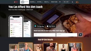 RP Diet App - Renaissance Periodization - Eat To Perform Web App Portal