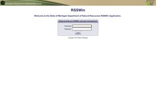 
                            9. RSSWin Login - Michigan Dnr Portal