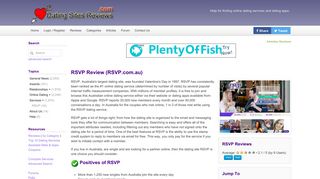 
                            5. RSVP Review (RSVP.com.au) - Dating Sites Reviews - Http Www Rsvp Com Au Portal Action
