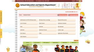 
                            7. RTE 25% Portal Admission Portal - School Education and ... - Education Maharashtra Gov In Student Portal