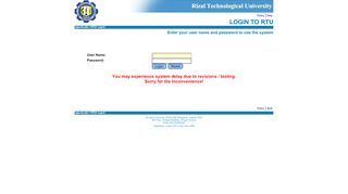 
                            2. RTU LOGIN - Rizal Technological University - Http 122.55 20.19 Rtu Portal Php