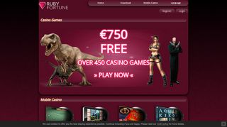 
                            3. Ruby Fortune Online Casino | Generous Bonuses await! - Ruby Fortune Casino Portal