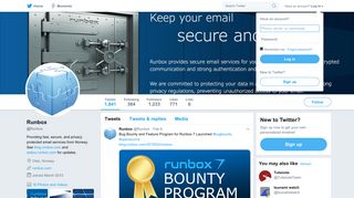 
                            2. Runbox (@Runbox) | Twitter - Runbox Sign In