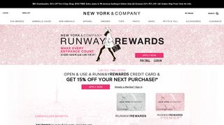 
                            3. RUNWAYREWARDS - New York & Company - New York And Co Credit Card Payment Portal